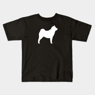 Smooth Chow Chow Silhouette Kids T-Shirt